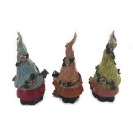 Solar Light Manufacturer - Polyresin Garden Set with Light