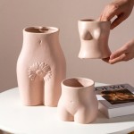 Minimalist Vase Manufacturer - Boho Female Body Ceramic