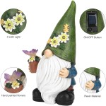 Outdoor Decoration Factory - Resin Gnome Patio Ornament