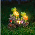 Mini Garden Manufacturer - 4 Piece Hand Painted Figurine