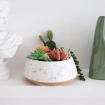 Indoor Planter Manufacturer - Hand Painting Cement Pot