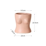 Decorative Vase Factory - Sexy Bust Head Shaped Vase