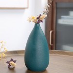 Porcelain Vase Factory - Nordic Leaves Pattern White Vase