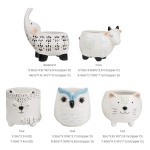 Succulent Pot Factory - Ceramic Garden Pot with Drainage