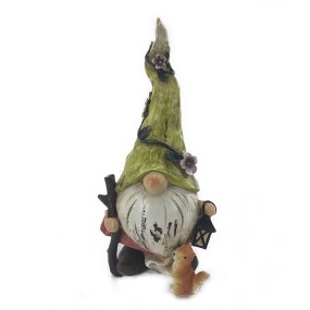 Garden Gnome Factory - Solar Lantern Resin Statue