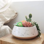 Indoor Planter Manufacturer - Hand Painting Cement Pot