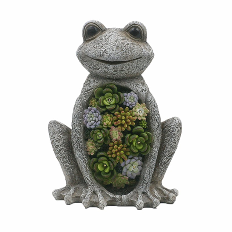 Lawn Decoration Manufacturer - Solar Fairy Statue Garden