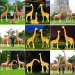 Animal Sculpture Factory - Life Size Giraffe Garden Statue