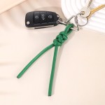 Carabiner Keychain Supplier - OEM Custom PU Leather Rope