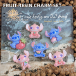 Resin Charm Factory - OEM Custom Christmas Fruit Blue Design