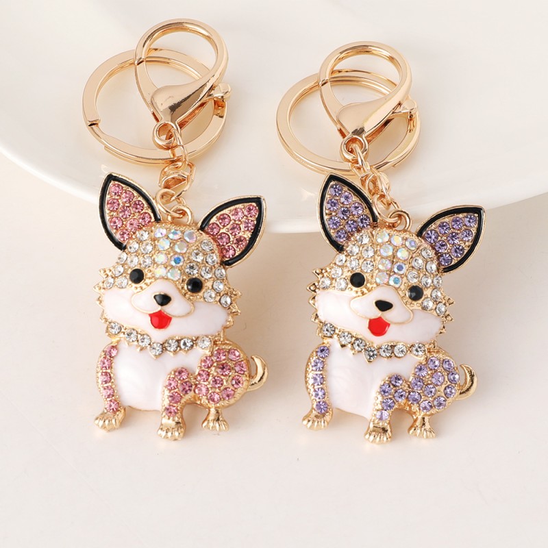 Cat Keychain Factory - OEM Custom Gold Plated Metal Pendant