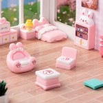 Rabbit Resin Ornament Supplier - OEM Custom Dollhouse Decoration