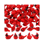 Bird Resin Figurine Supplier - OEM Custom Cardinal Cake Topper