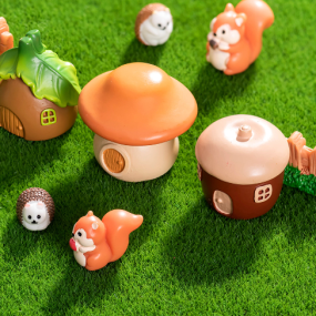 Tree House Ornament Supplier - OEM Custom Christmas Forest Design