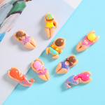 Swimming Figure Resin Factory - OEM Custom Water Cup Magnet