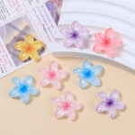 Flower Resin Accessories Factory - OEM Custom Five-Petal Design
