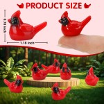 Bird Resin Figurine Supplier - OEM Custom Cardinal Cake Topper