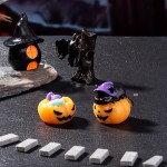 Halloween Resin Crafts Factory - OEM Custom Mummy Pumpkin Decor