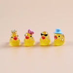 Duck Resin Ornament Factory - OEM Custom Luminous Car Decor