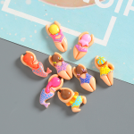 Swimming Figure Resin Factory - OEM Custom Water Cup Magnet