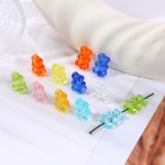 Gummy Bear Cabochon Manufacturer - OEM Custom Glitter Resin Charm
