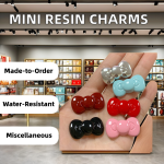 Resin Charm Supplier - OEM Custom 3D Cabochon DIY Accessories