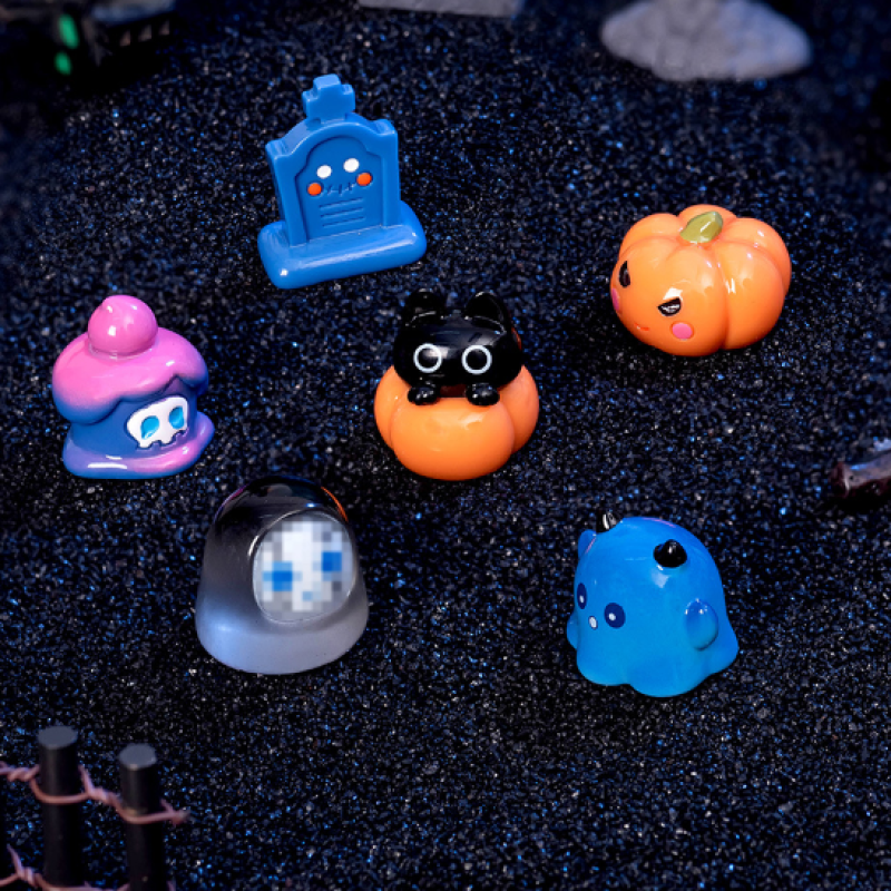 Halloween Resin Ornaments Manufacturer - OEM Custom Ghost Pumpkin