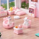 Rabbit Resin Ornament Supplier - OEM Custom Dollhouse Decoration