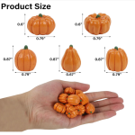 Pumpkin Resin Crafts Supplier - OEM Custom Autumn Vase Filling