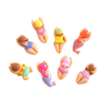 Swimming Figure Resin Factory - OEM Custom Water Cup Magnet