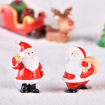 Santa Resin Ornaments Factory - OEM Custom Christmas Socks Design