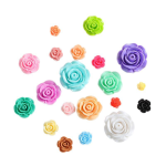 Rose Resin Accessories Supplier - OEM Custom 3D Artificial Flower