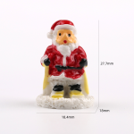 Snow Scene Ornament Factory - OEM Custom Santa Snowman Resin
