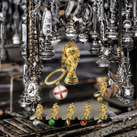 Football Keychain Supplier - OEM Custom Metal Resin Trophy