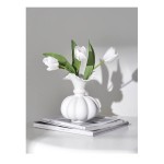 Pumpkin Vase Manufacturer - Ruffled Tabletop Ornament