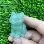 Healing Crystal Factory - 4cm Stone Kitten Carved Craft