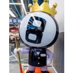 Club Ornament Manufacturer - Billiard Black Eight Doll Sculpture
