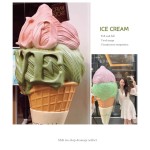 Dessert Store Factory - Ice Cream Entrance Fiberglass Sculpture