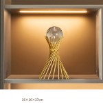 Wine Cabinet Decor Factory - Luxury Metal Resin Craft