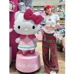 Store Decoration Manufacturer - Pink Cat Dessert Shop Sculpture