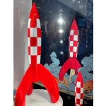 Science Museum Manufacturer - Rocket Shopping Mall Sculpture