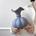 Pumpkin Vase Manufacturer - Ruffled Tabletop Ornament