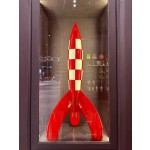 Science Museum Manufacturer - Rocket Shopping Mall Sculpture