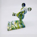 Desktop Holder Manufacturer - DIY Painting Fluid Rabbit Craft