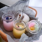 Dessert Candle Manufacturer - Soy Wax Pudding Glass