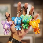 Keychain Factory - 6.5cm Fluid Bear Handmade Gift