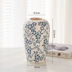 Chinese Vase Factory - Cyanotype Retro Ornament