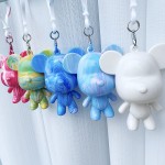 Resin Craft Factory - 18cm Painting Piggy Bank Graffiti Toy