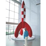 Science Museum Manufacturer - Rocket Shopping Mall Sculpture