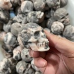 Stone Craft Manufacturer - Obsidian Human Skeleton Decoration